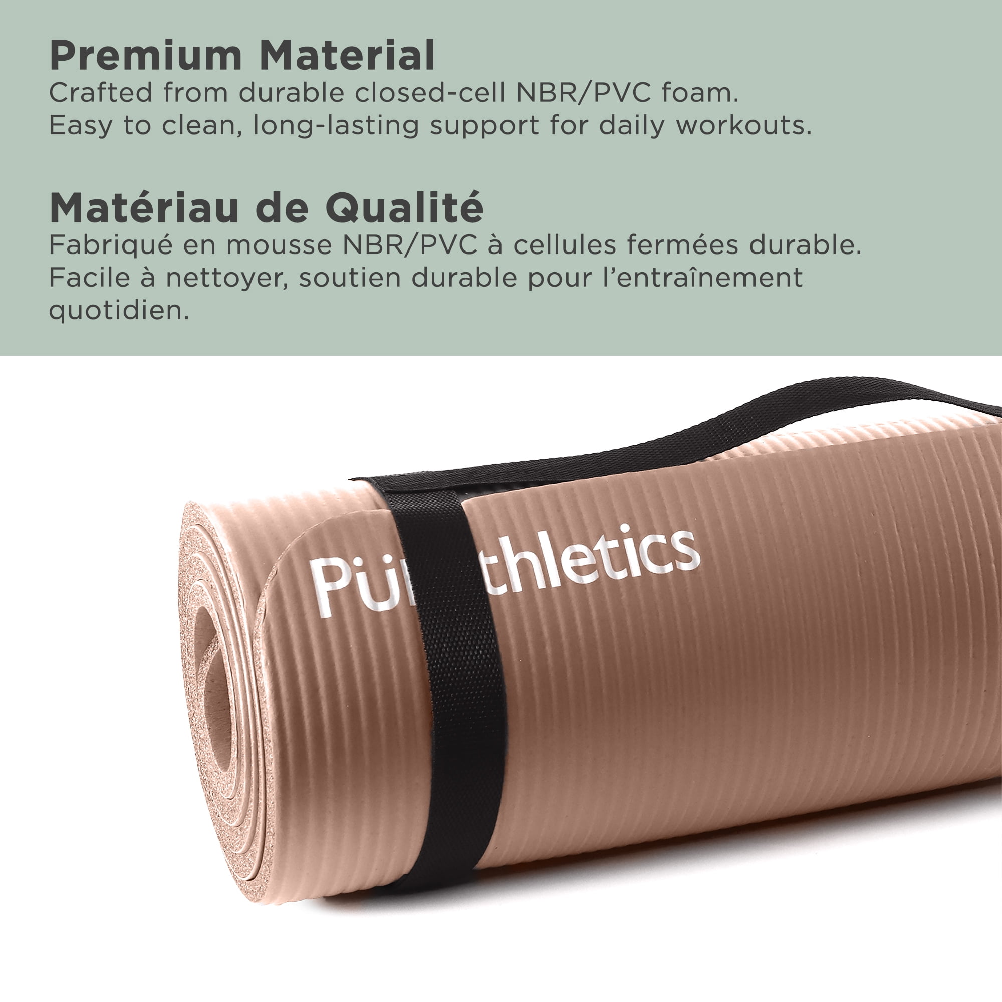 Tapis d’exercice et de Pilates de qualité supérieure