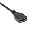 thumbnail image 2 of Peggybuy Micro -compatible Male to -compatible Female Adapter Connector Cable Short 17cm, 2 of 6