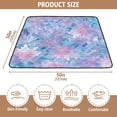 thumbnail image 4 of WOBOGO Ice Flowers Baby Playmats Extra Large Waterproof Rollable Activity Pads for Toddlers 50×50inch, 4 of 7