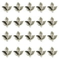thumbnail image 2 of perfeclan 2x20 Pieces Alloy Leaves Leaf Charms Pendents Jewelry Making Clothes DIY Craft , , 4 Pcs, 2 of 9