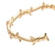 thumbnail image 3 of Qarigey Brazalete de moda imprescindible para los entusiastas de la moda Brazaletes duraderos y duraderos Idea de regalo dorado Type2 NO2, 3 of 6