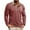 Wine, variant on Zylanna Men's Long Sleeve Polo Shirts, Slim Fit Spring Fall Turndown Collar Solid Casual Pullover Tops for Man Wine