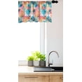 thumbnail image 3 of Ambesonne Circles Valance Pack of 2, Boho Rainbow Colors, 54"X12", Multicolor, 3 of 4