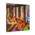 thumbnail image 2 of Santa's Workshop Dreaming - Canvas, 2 of 10