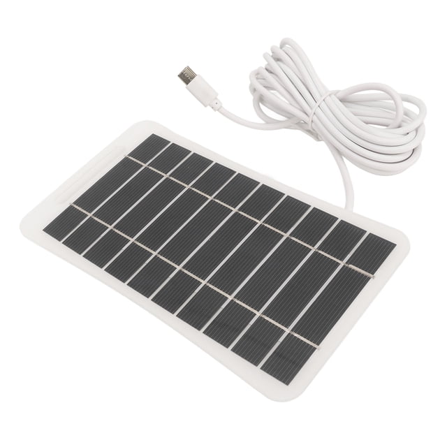 Mini Panel Solar, Panel de Energía Solar de 5 V de Células de Silicio Policristalina 2W ParaJar