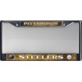 thumbnail image 2 of Pittsburgh Steelers Chrome License Plate Frame, 2 of 2