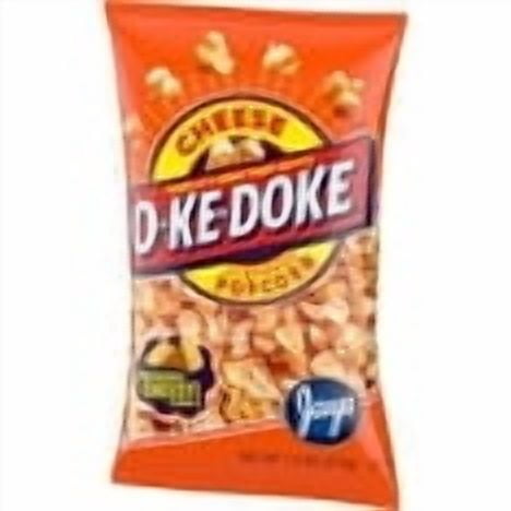 O-Ke-Doke Popcorn, Cheese Popcorn, 7.5 oz Bag pack of 2
