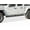 Black, variant on APS Running Boards 6 inches Matte Black Compatible with Jeep Gladiator 2020-2025 Crew Cab Stainless Steel (Nerf Bars Side Steps Side Bars)