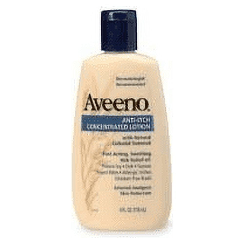 Aveeno Anti-Itch Concentrated lotion w/ Triple Oat Complex 4 oz, 6-Pack