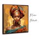 thumbnail image 3 of Cuadro Mujer Africana Moderno En Canvas Opción De Marco Hd, 3 of 4