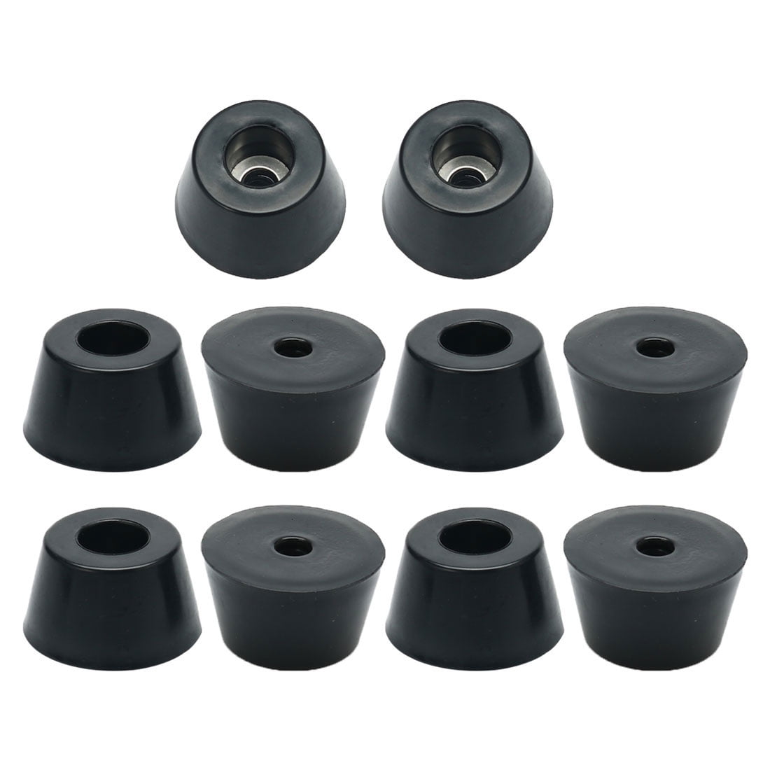 Etc Various Sizes Premium Rubber Foot Pad Recessed Steel Washer Wear Resistance 