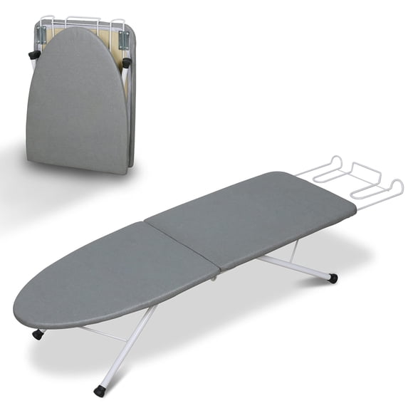 Tabla de planchar de sobremesa ZOES HOMEWARE plegable con soporte para plancha