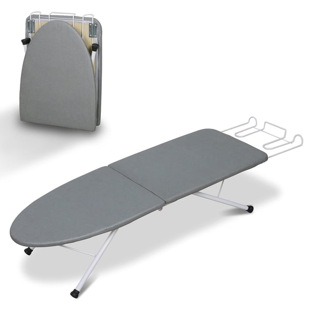 Tabla de planchar de sobremesa ZOES HOMEWARE plegable con soporte para plancha