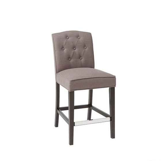 Madison Park Marian Wood And Polyester Bar Stool In Grey Finish Madison Park Marian Wood And Polyester Bar Stool In Grey Finish Mp104 0056 Com