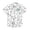 11@White762, variant on Tiijoy Toddler Boys Hawaiian Shirts Dinosaur Short Sleeve Button Down Shirt Summer Top