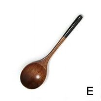 Long Handled Wooden Soup Spoon Bamboo Wood Kitchen Utensil Cooking Tool F1A0 R1G8