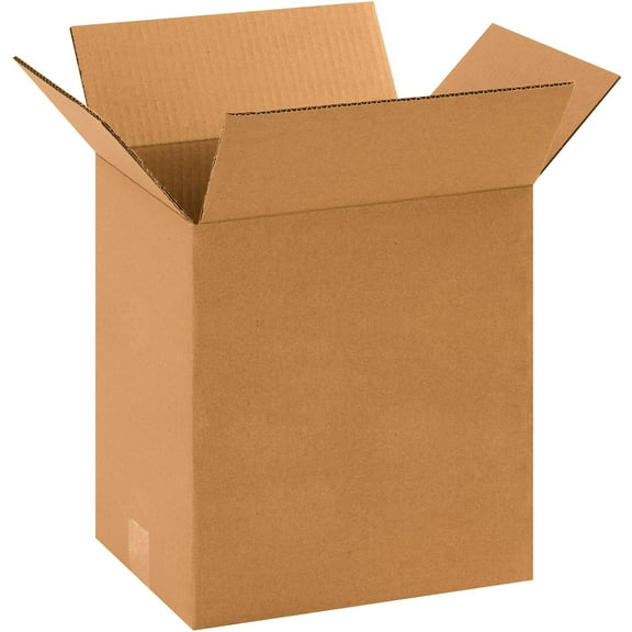 AVIDITI 10 x 8 x 12 Corrugated Cardboard Boxes, Small 10"L x 8"W x 12"H, Pack of 25  Shipping, Packaging, Moving, Storage Box for Home or Business, Strong Wholesale Bulk Boxes