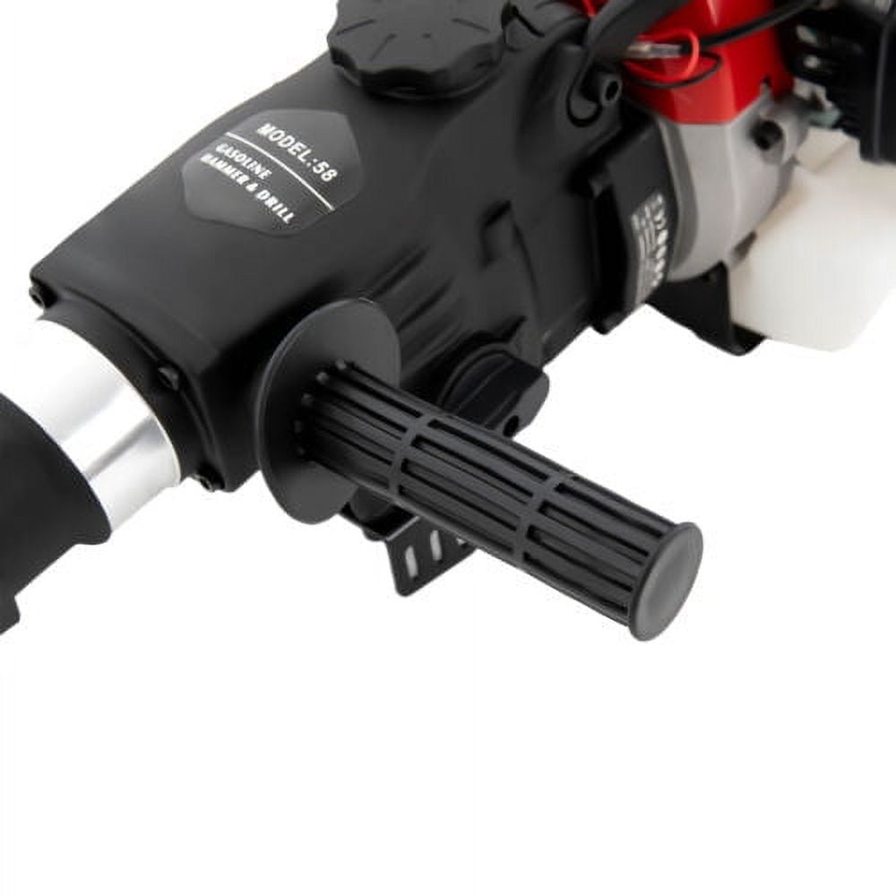 2 Stroke Gas Powered Demolition Jack Hammer Concrete Breaker Punch Drill 32.6CC
