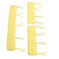 thumbnail image 4 of Funda para barandilla de cuna, color liso, correa ajustable, protección suave para bebés tipo 1., 4 of 14