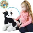 thumbnail image 4 of Milhouse the Cow | 2 1/2 Foot Long Big Stuffed Animal Plush | Shipping from Texas | By TigerHart Toys, 4 of 6
