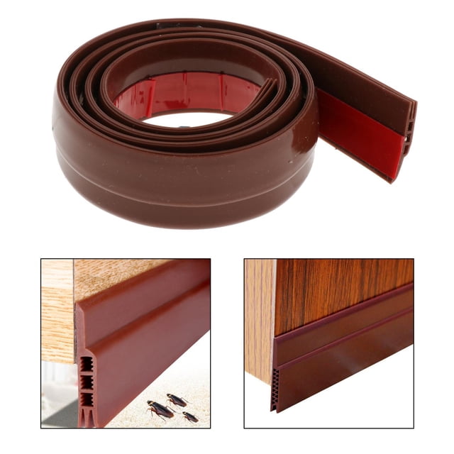 Cinta autoadhesiva para desbrozamiento Macarena color Marrón 28mm 28 mm Tapón de tiro de puerta adhesivo