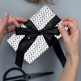 thumbnail image 4 of IFANLANDOR Papel Negro Para Envolver Con Patrón De Ideal Para Embalaje Decorativo De Regalos Y Ramos, 4 of 6