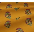 thumbnail image 5 of oneOone Georgette Viscose Fabric Leaves & Floral Block Printed Craft Fabric BTY 42 Inch Wide, 5 of 5