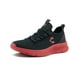 thumbnail image 4 of Tenis Charly Para Hombre Running Deportivo Ligero Negro/Rojo negro 28, 4 of 6