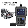 thumbnail image 2 of Fault Code Scanner Multi-language Check Engine System Code Reader Car Diagnostic Tool YM519 OBD2 Code Reader Battery Tester, 2 of 6