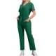 thumbnail image 2 of Traje Elástico de las Mujeres, Manga Corta Delgada Estirable Y Pantalones Cortos para Uso Casual Y Casero, Ligero Y Transpirable Vestido Suelto, 2 of 8