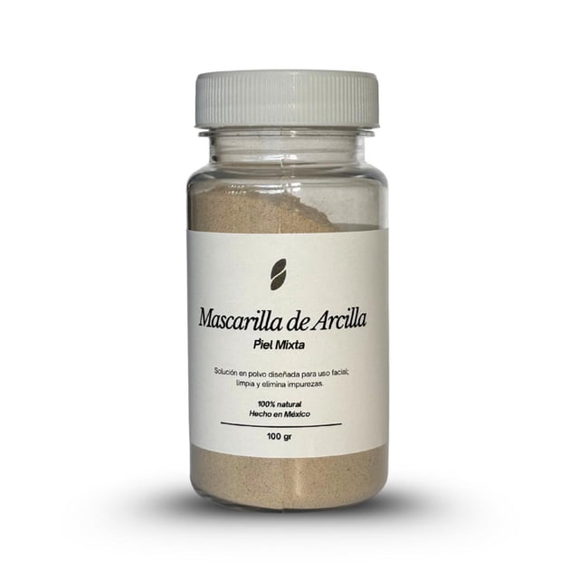 Mascarilla Facial de Arcilla Blanca