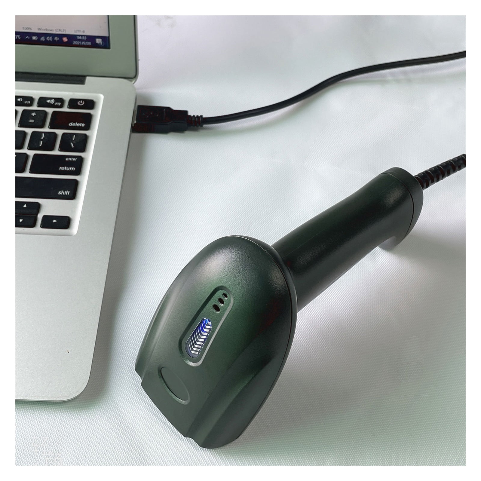 Embedded Mini 2D Wired Barcode Scanner 1D 2D CMOS Supermarket Handhel Barcode Bar Code Scanner Reader QR Wired USB Platform For POS ,Easy to Operate