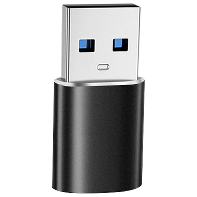 USB Type C to USB A Adapter Converter for Fast Charging and Data Sync with Power Ports