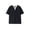 F28-Black, variant on Men's Casual Short Sleeve T Shirts Fashion Two Layer Collar T-Shirts Loose Fit Comfortable Tshirts Basic Tee Daily Wear Tops Plain Mens T Shirts
