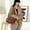 Red, variant on HOARBOEG Multi-compartment Shoulder Bag with Zipper, Adjustable Crossbody Bags for Women Men Small Sling Bag Nylon Bumbag Capacity Anti Theft Sling Bag