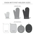thumbnail image 6 of KitchenAid Asteroid Pot Holder 2-Pack Set, Beet, 7"x10", 6 of 7