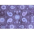 thumbnail image 1 of Ahgly Company Indoor Rectangle Abstract Blue Modern Area Rugs, 8' x 10', 1 of 4