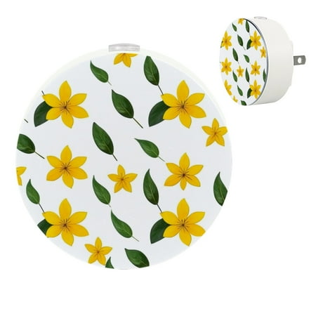 

YZUOUZY Night Light Lamps for Bedroom Small Bedside Lamps Set of 2 Carambola Star Leaves Fruit