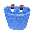 thumbnail image 1 of xiaxaixu Solid Color Rattan Bicycle Baskets, Firm Artificial Woven Bicycle Bag, 1 of 6