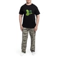 thumbnail image 5 of CafePress - Cool Cucumber Pajamas - Men's Dark Loose Fit Cotton Pajama Set, 5 of 7