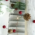 thumbnail image 4 of 7 FT Christmas Pine Cone String Lights, 20 LED Battery Operated Christmas Garland with Red Berry Pine Cone Fairy String Lights for Indoor Outdoor Xmas Fireplace Mantel Decorations, 4 of 5