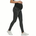 thumbnail image 4 of CHUMUD Women's Maternity Jeans Over Belly Skinny Stretchy Denim Pants Comfy Slim Pregnancy Pants, S-XXL, 4 of 6