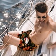 thumbnail image 2 of luoweisi Men's Beach Shorts Quick Dry Swim Trunks with Mesh Lining Merry Chrismas XL, 2 of 5