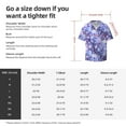thumbnail image 5 of Logiee flower crystal Skull Print Men's Button Down Shirts Short Sleeve, Summer Beach Shirts,Vacation Wedding Shirts,Men's Casual Button-Down Shirts with Pocket-Medium, 5 of 5