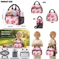 thumbnail image 5 of Kuiaobaty Hibiscus Print 3 Piece Backpack Set for Teen Girls 17 Inch Backpack and Lunch Box Set with Adjustable Strap Multi Pockets Bookbag with Pencil Case for School Travel Daily Use, 5 of 7