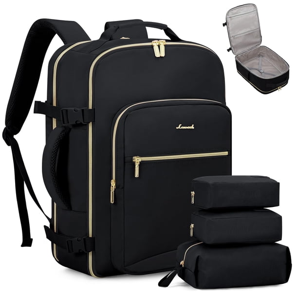 Mochila de viaje LOVEVOOK Carry on 50 L impermeable con cubos