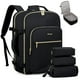 thumbnail image 1 of Mochila de viaje LOVEVOOK Carry on 50 L impermeable con cubos, 1 of 7
