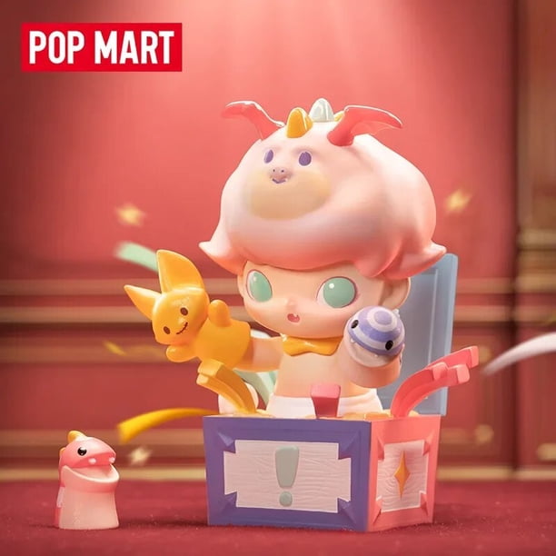 Dimoo Sleeping Popmart-caja ciega de la serie Dimoo No Sleeping Tonight, figuras ...