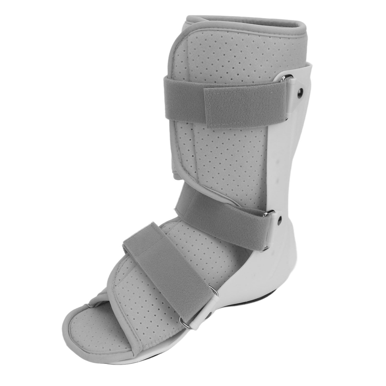 Nieyigj Sprained Ankle Brace Breathable Adjustable Foot Splint Support for Right Foot L 12 inches / 31 cm