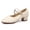 White, variant on Women Pumps Traditional Shoes Heel Design Elegant Dancing Shoes Classic Bridal Shoes Buckle Decoration Fashionable Ballerinas For Dance And Formal Events ,Us Size:7